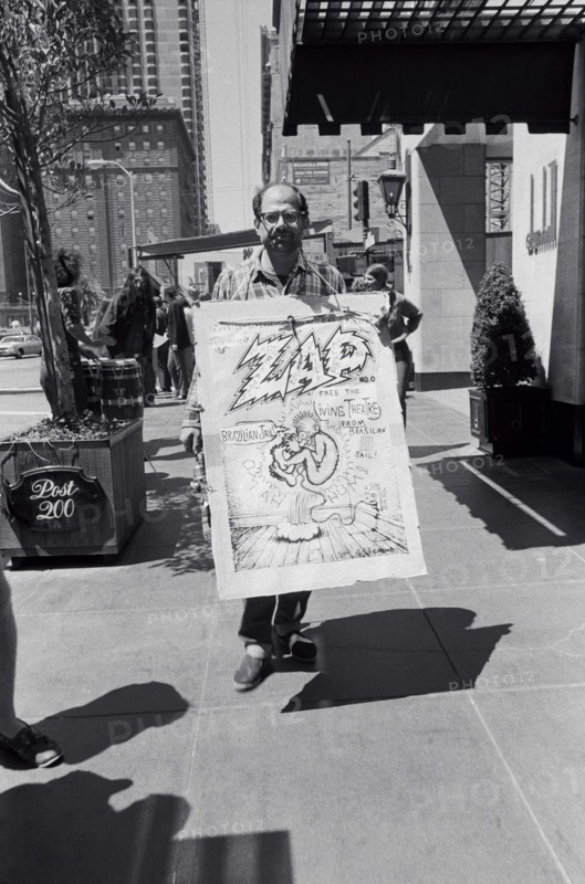 Allan Ginsberg Protest
