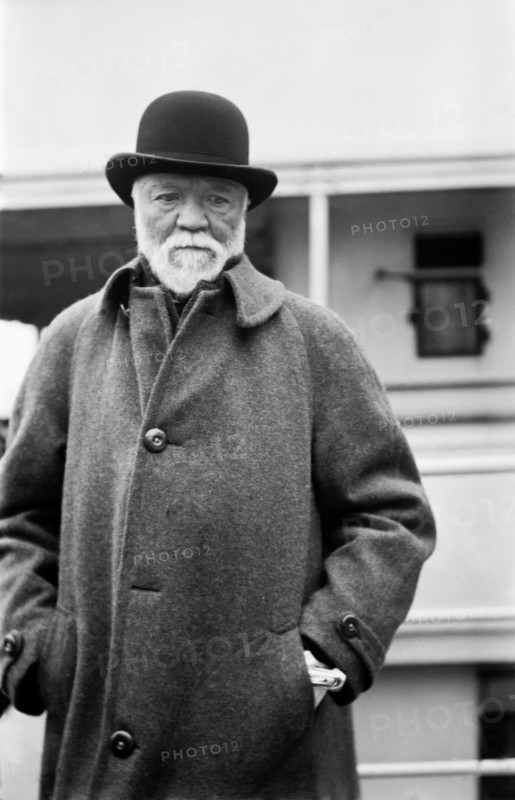 Industrialist Andrew Carnegie
