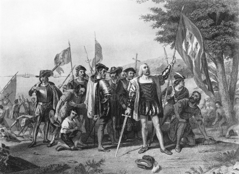 The Landing Of Columbus