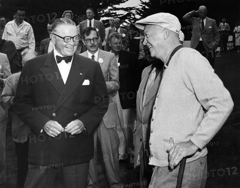 Eisenhower At Pebble Beach
