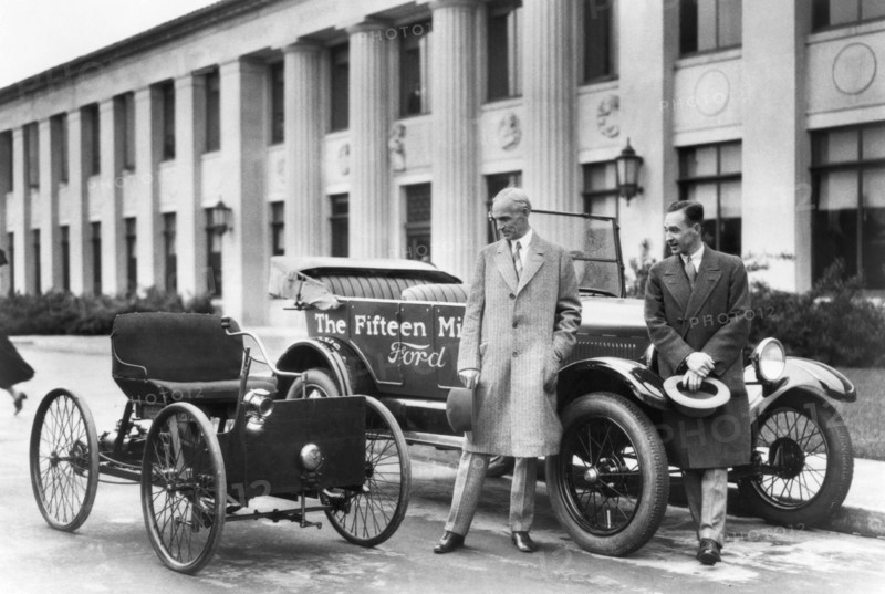 Henry And Edsel Ford