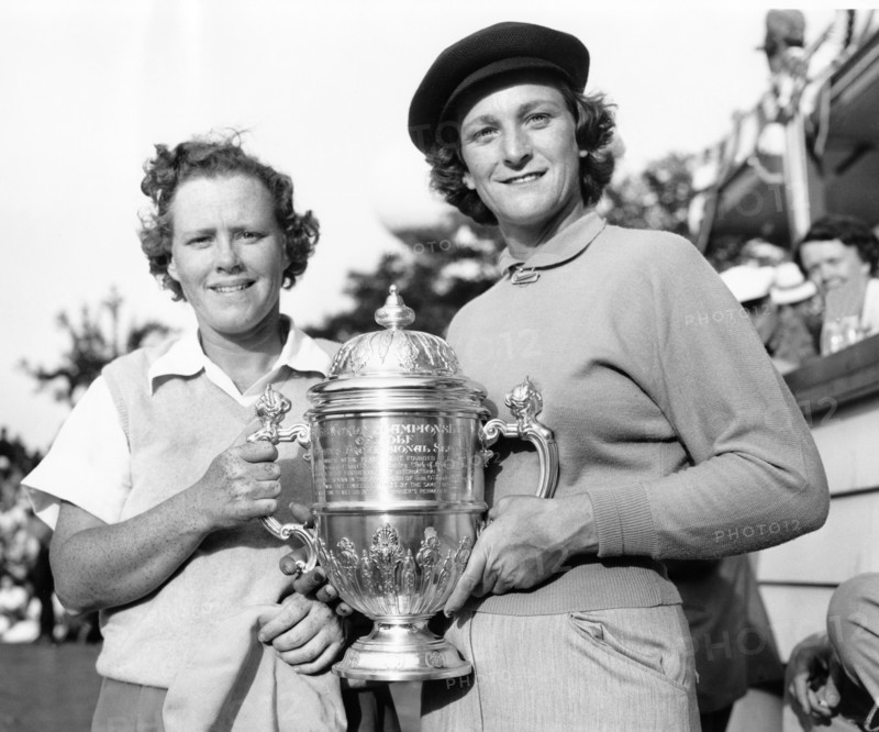 Babe Didrikson And Patty Berg