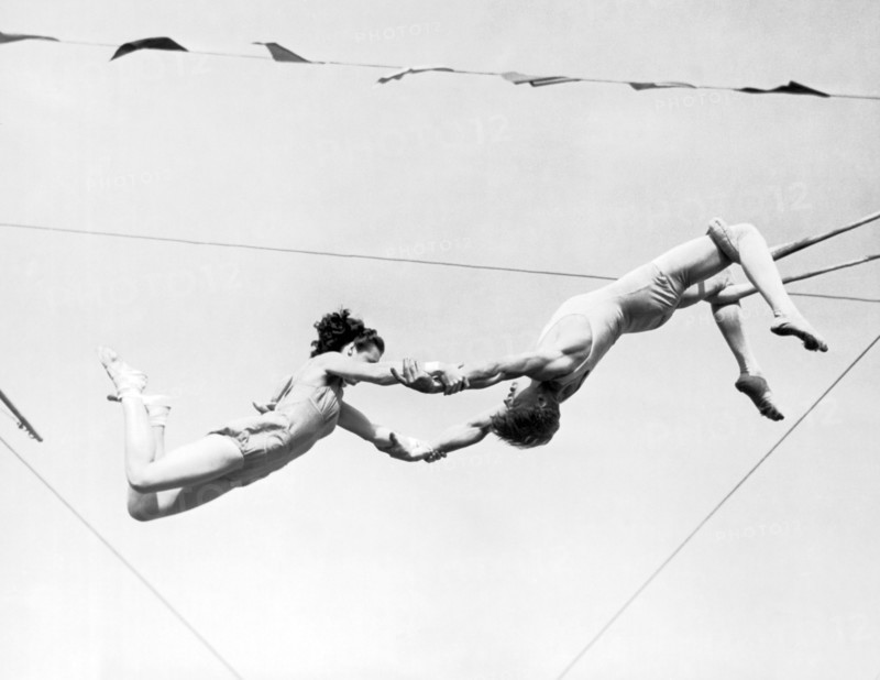 Two Trapeze Artists