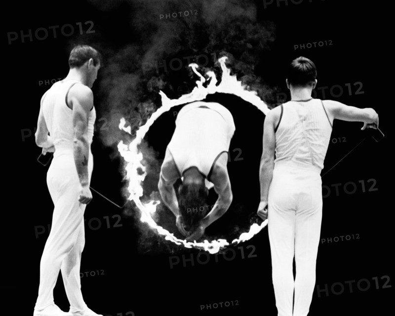 Somersault Through Flames