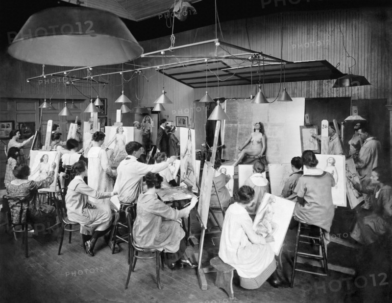 Life Studies At Art School