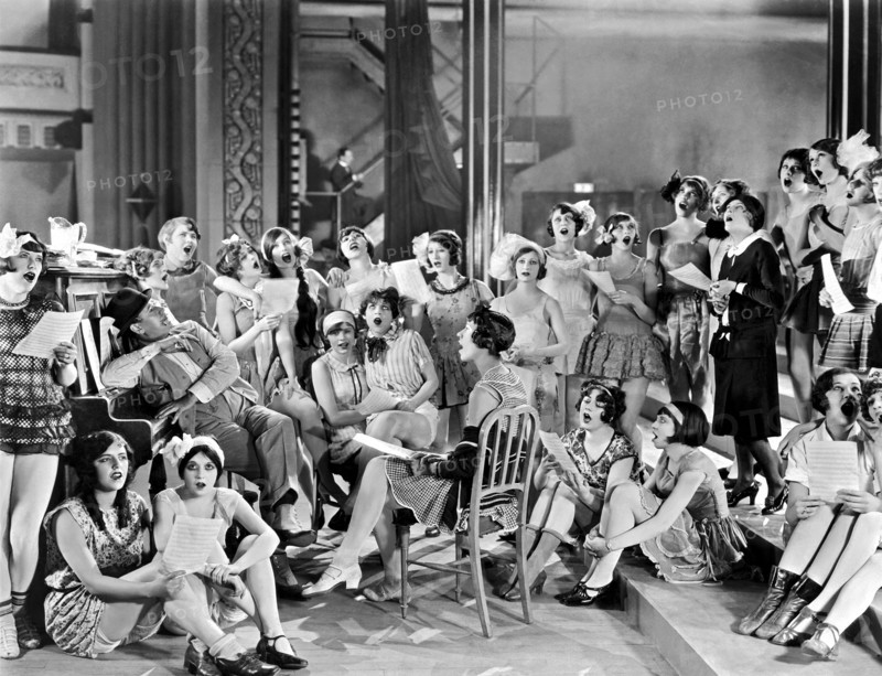 Large Group Of Women Singing