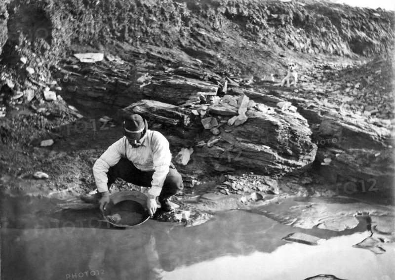Panning For Gold In Alaska