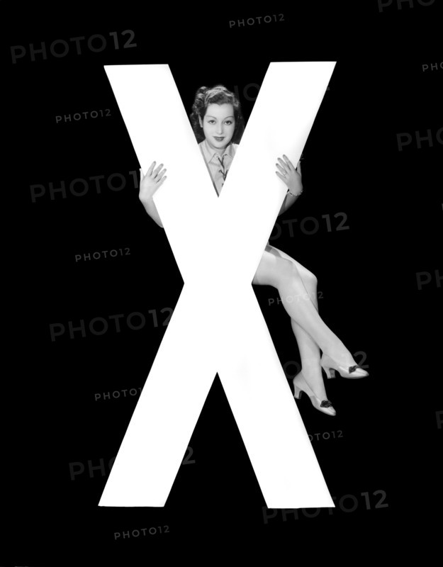 The Letter "X" And A Woman