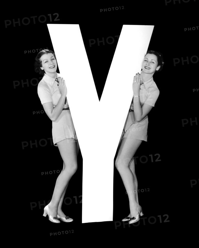 The Letter "Y" And Two Women