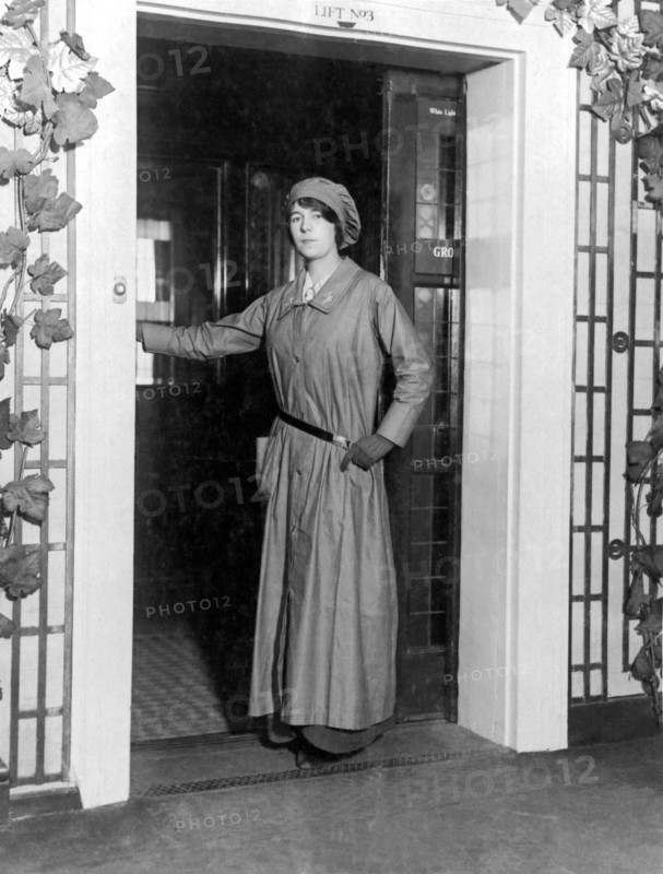 A Woman Elevator Operator
