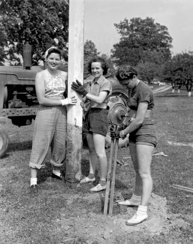 Women Working On A Farm