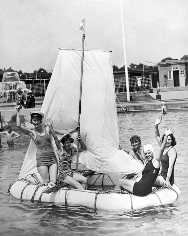 A Merry Crew Of Lady Sailors