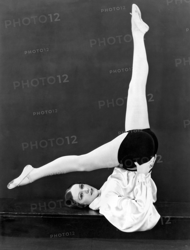 Rosita Moreno does her daily exercises.