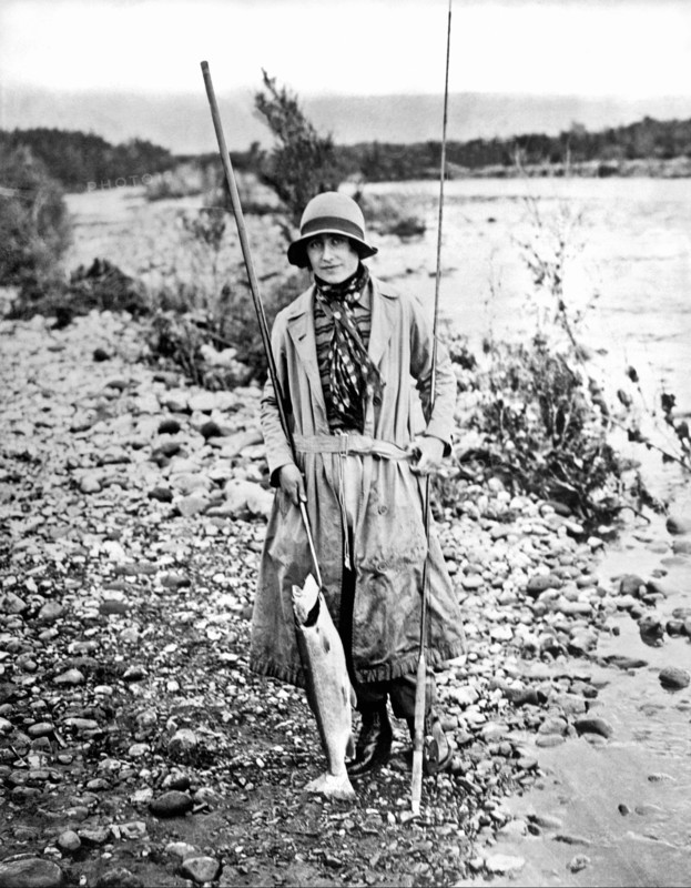 Duchess Of York Catches Trout