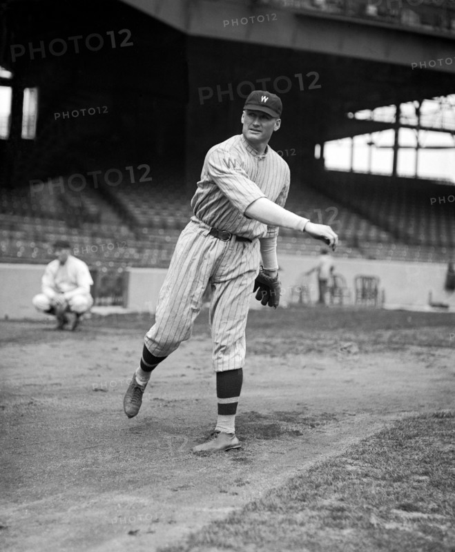 Baseball Star Walter Johnson