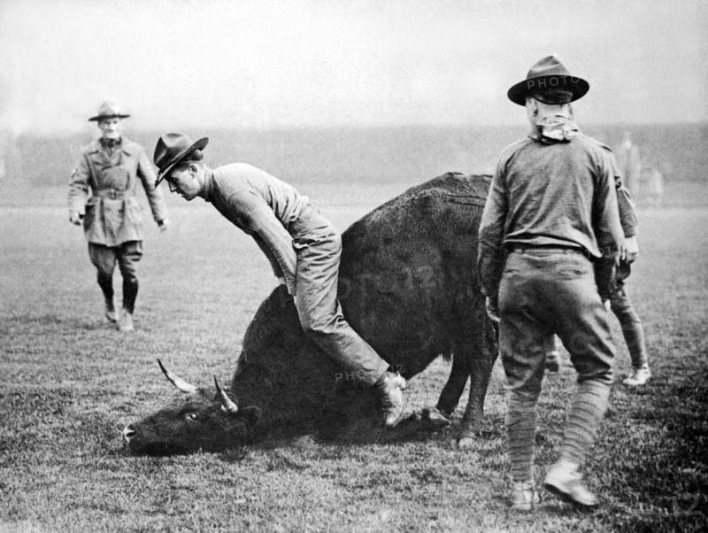 Army Cowpunchers In London