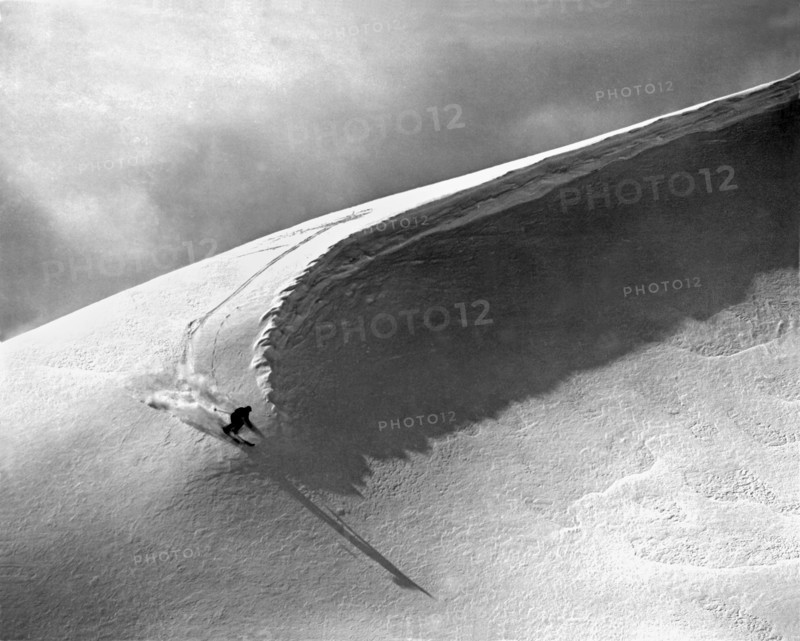 Skiing Under A Curl