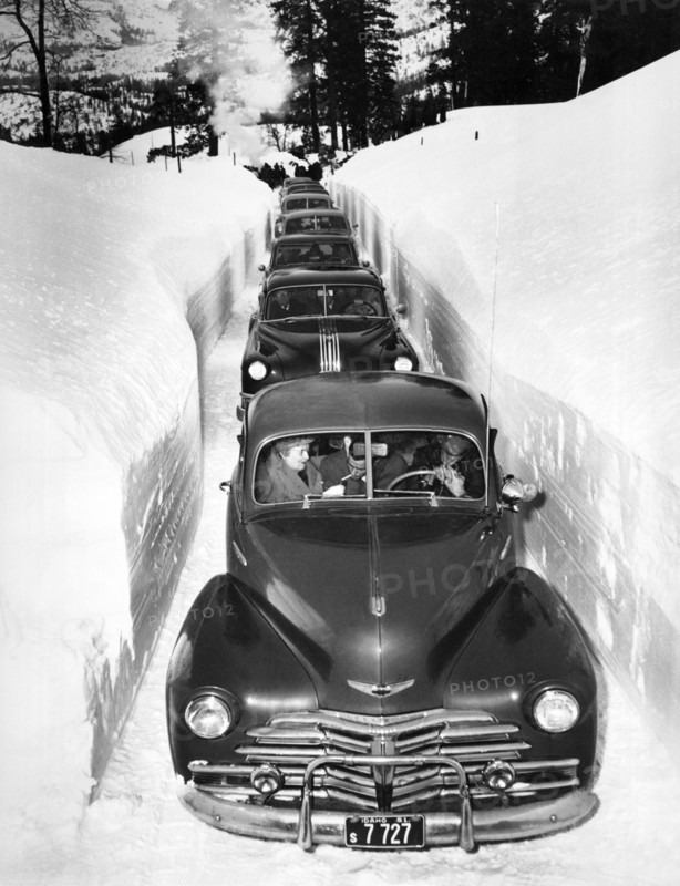 Narrow Winter Road