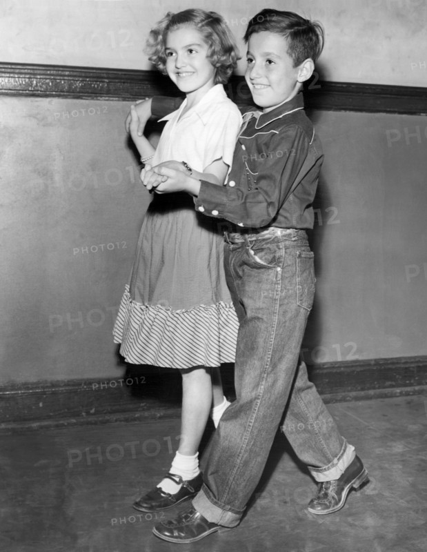 Children Learn Square Dancing