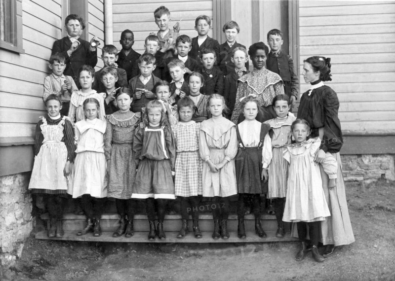 Portrait Of School Children