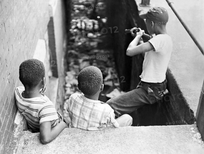 Boy Shooting Pellet Gun