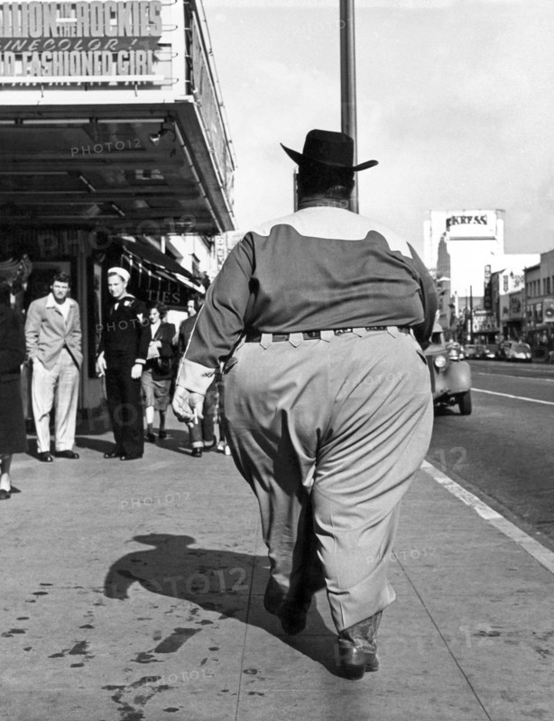 Backside of Hefty Cowboy