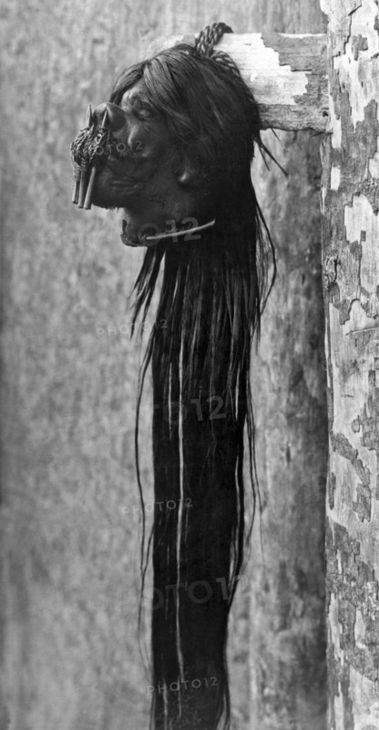 A Shrunken Head From Ecuador