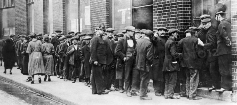 Unemployed Men In London