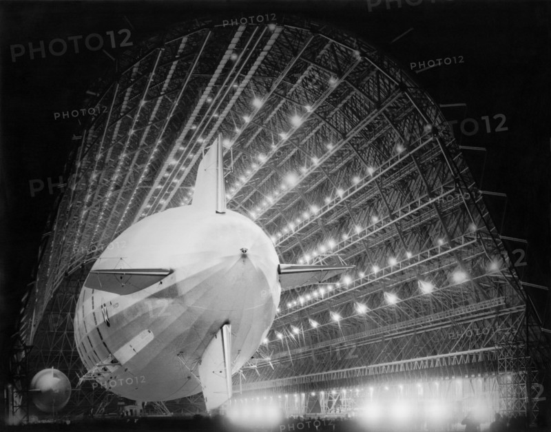 USS Macon In Hangar One
