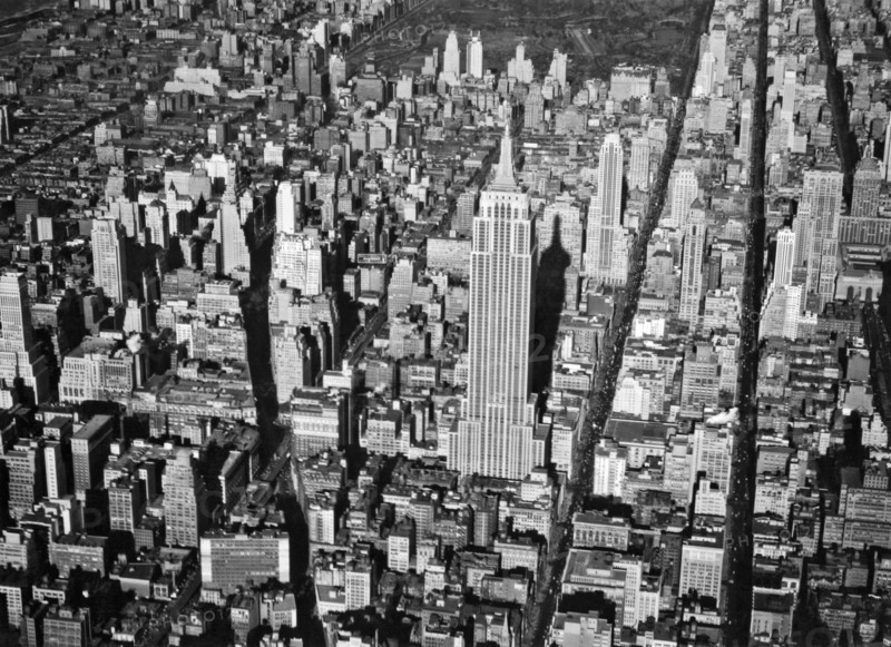 Aerial View Of Manhattan