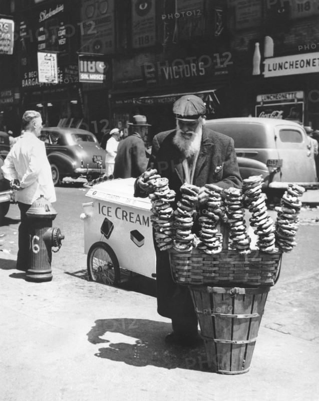 A Pretzel Vendor In New York