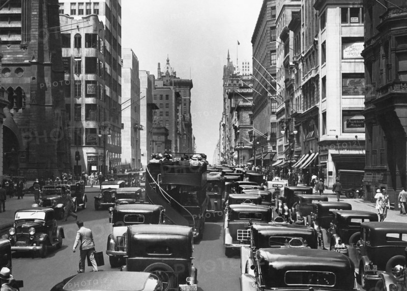 Traffic On Fifth Avenue