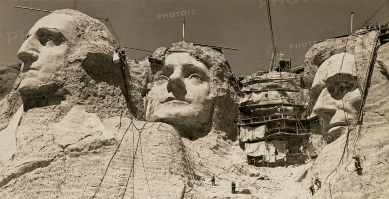 Mount Rushmore Construction