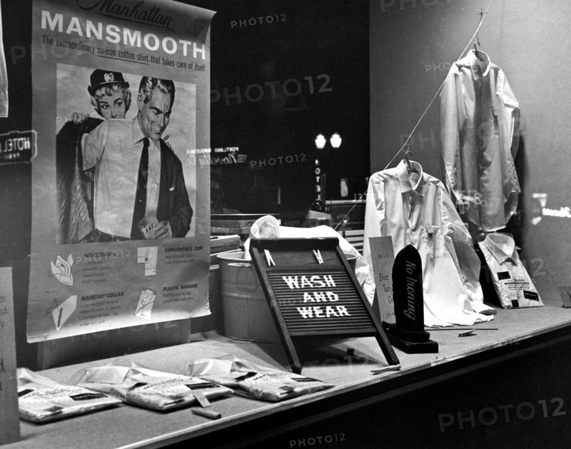 A Men's Fashion Window Display