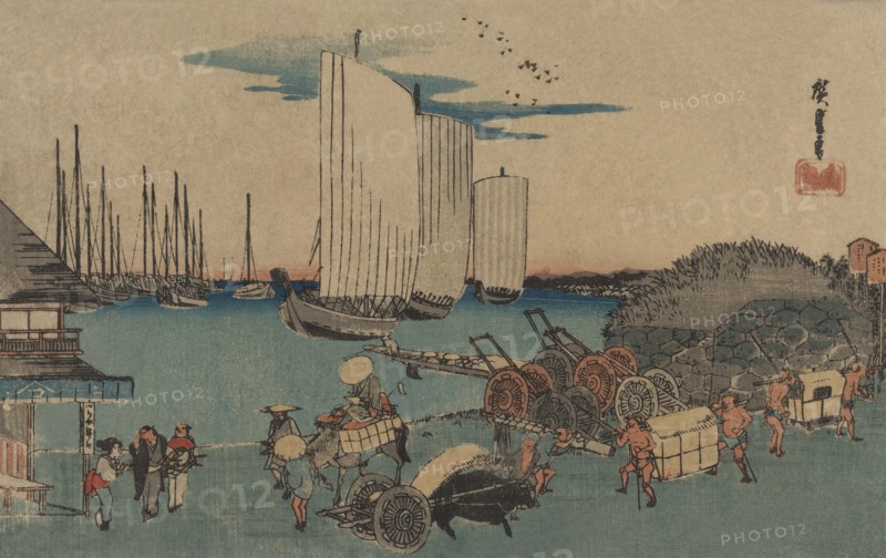 Okido at Takanawa (Takanawa okido no zu) 1832