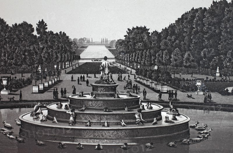 Versailles, bassin de latone