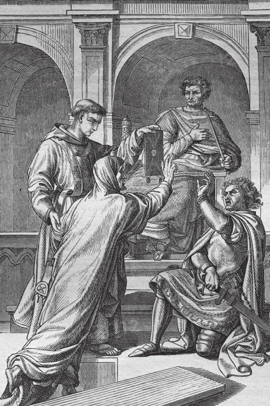 The holy st. fridolin
