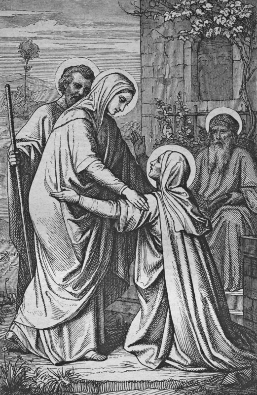 Mary visits