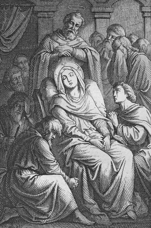 The death of mary