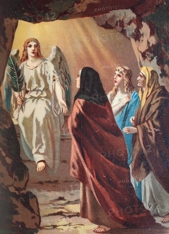 woman at the tomb of christ