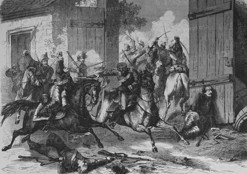Reconnaissance battle at niederbronn