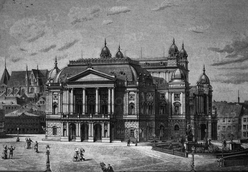 Court theatre in schwerin