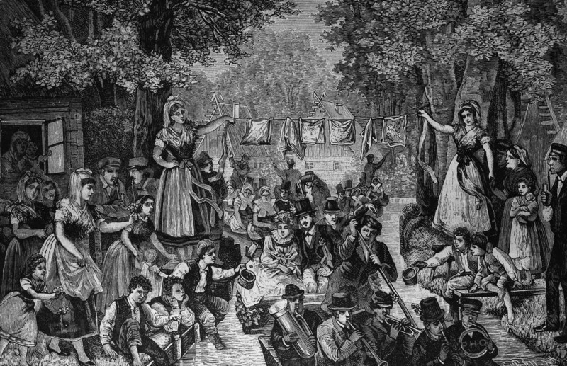 Wedding procession