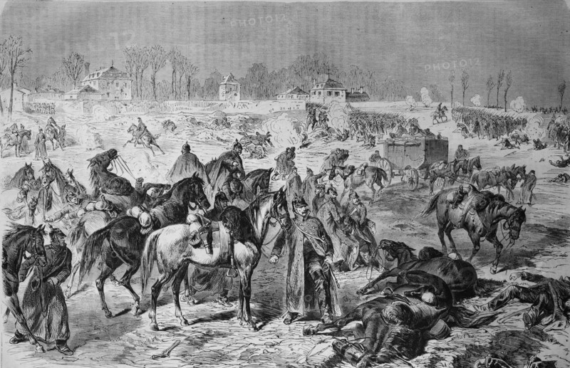 Wuerttemberg and saxon forces