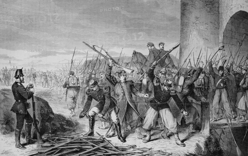 Deduction of the strassburger occupying