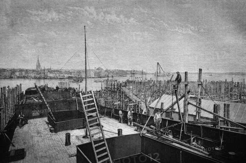The port of kiel
