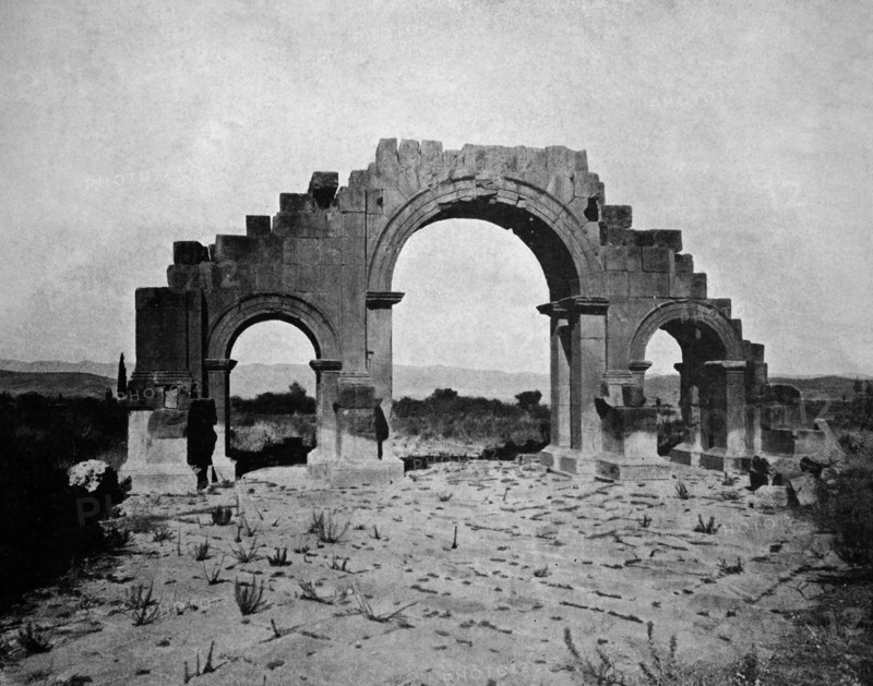 Ruins of lambaesis, algeria