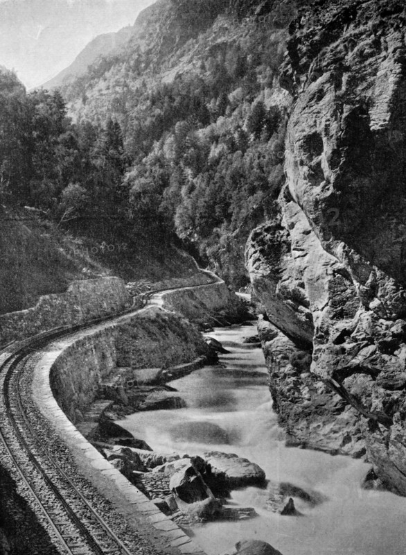 Gorges in the bernese oberland