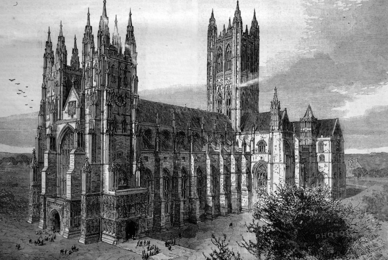 Cathedral of canterbury