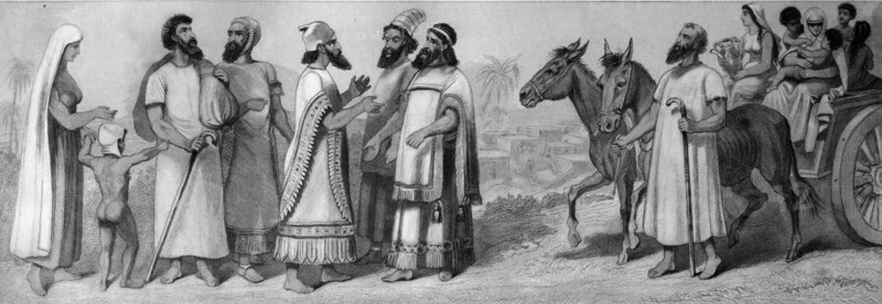 Ancient jewish wagon